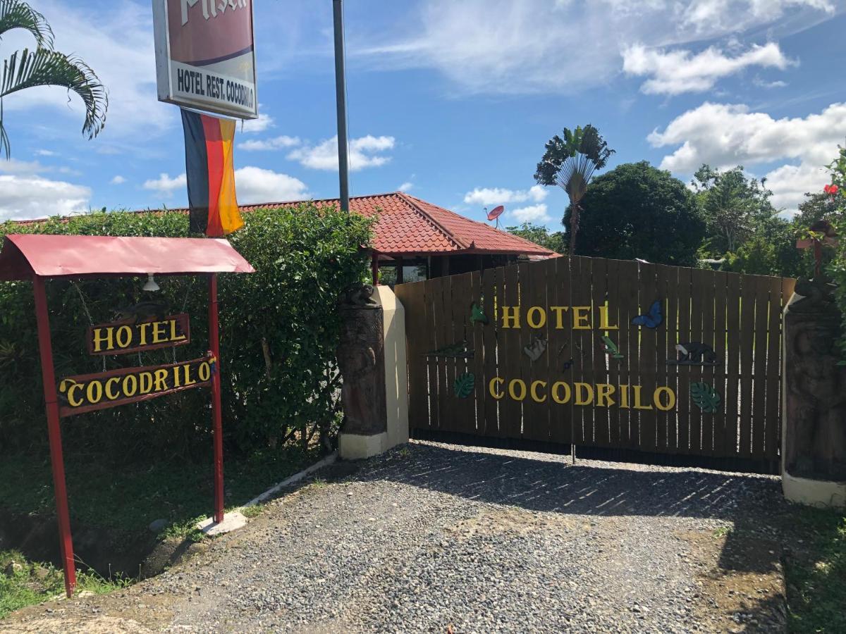 Hotel Cocodrilo Sierpe Eksteriør bilde